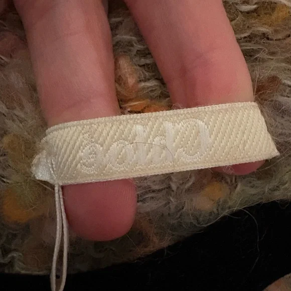 Chloe Multicolor Textured Sweater - Picture 6 of 6